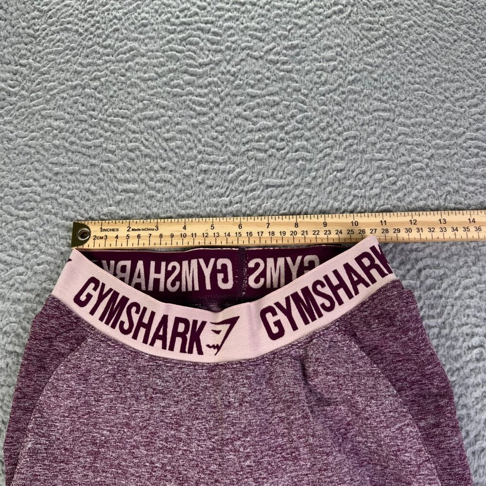 Gymshark Seamless Flex Leggings Womens Small Heather Purple Athletic Workout - Picture 3 of 8